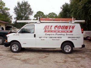 All County Plumbing Van