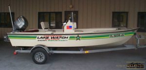 MCSheriff Lake Watch Boat