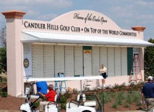OTOW Candler Golf Scoreboard