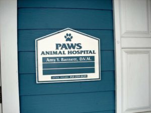 Paws Animal Hospital 3 - Routed PVC