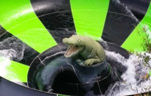 SS WildWaters Alligator Ambush 3D gator display