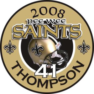 Saints Helmet Decals