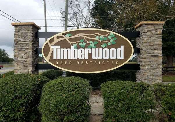 Timberwood Sandblasted Sign